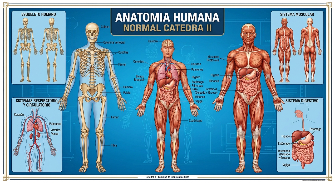 ANATOMIA HUMANA NORMAL CATEDRA II